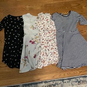 Four Old Navy dresses